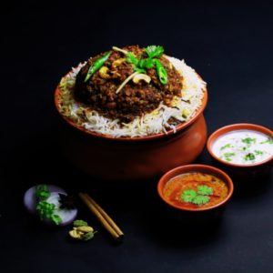 Mutton Keema Biryani